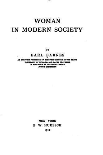 Woman in Modern Society