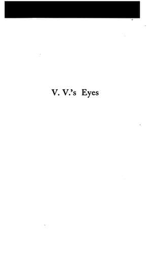 V. V.'s Eyes