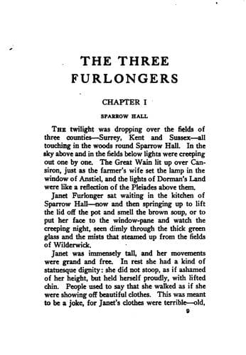 The Three Furlongers