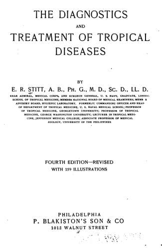 The diagnostics and treatment of tropical diseases