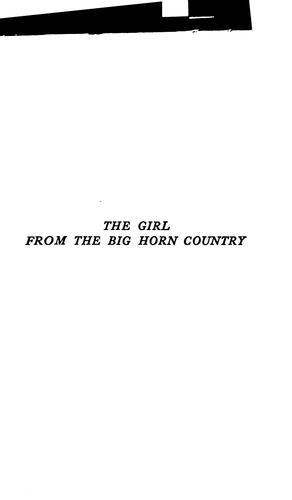 The Girl from the Big Horn Country