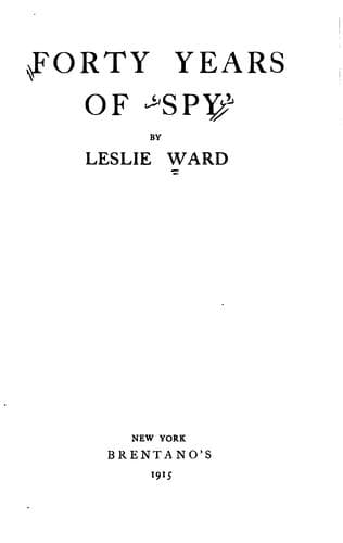 Forty years of 'Spy'