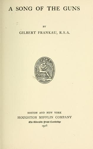 A Song of the Guns