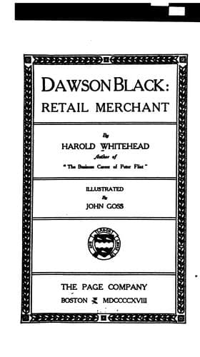 Dawson Black: Retail Merchant