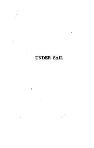 Under Sail