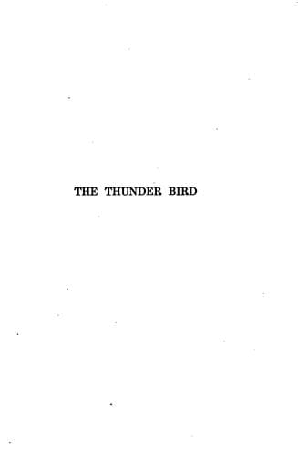 The Thunder Bird
