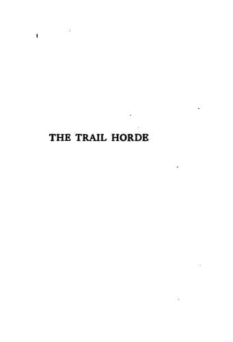 The Trail Horde