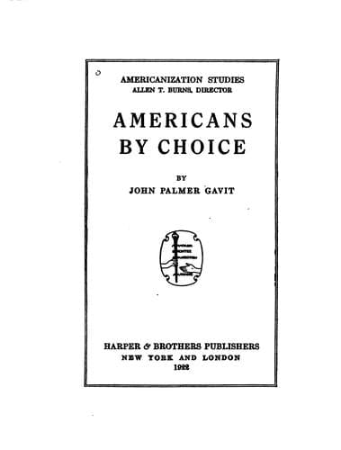 Americans by Choice