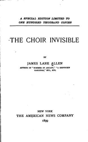 The Choir Invisible