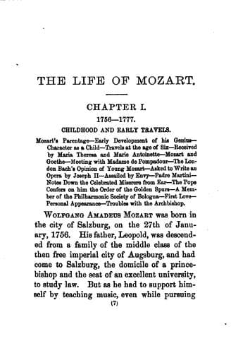 Life of Mozart