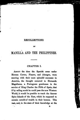 Recollections of Manilla and the Philippines: During 1848, 1849 and 1850