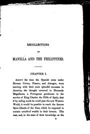 Recollections of Manilla and the Philippines: During 1848, 1849 and 1850