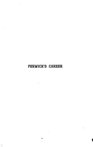 Fenwick's Career