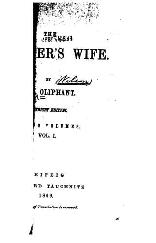 The Minister's Wife