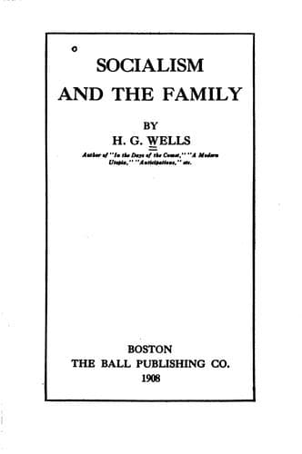 Socialism and the family