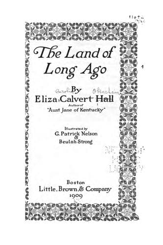 The Land of Long Ago