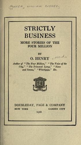 Strictly Business: More Stories of the Four Million