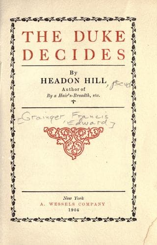 The Duke Decides