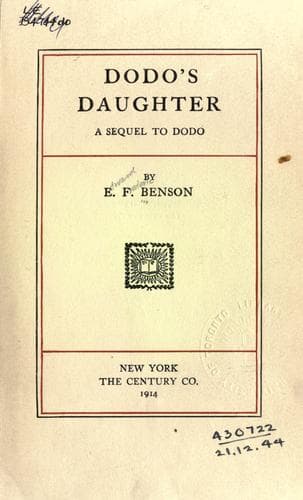Dodo's Daughter: A Sequel to Dodo