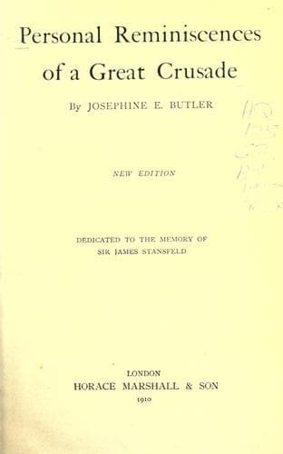 Personal reminiscences of a great crusade