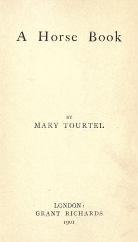 A horse book