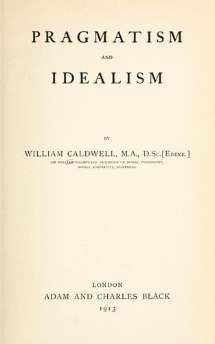 Pragmatism and idealism