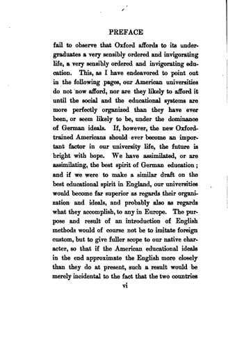 An American at Oxford