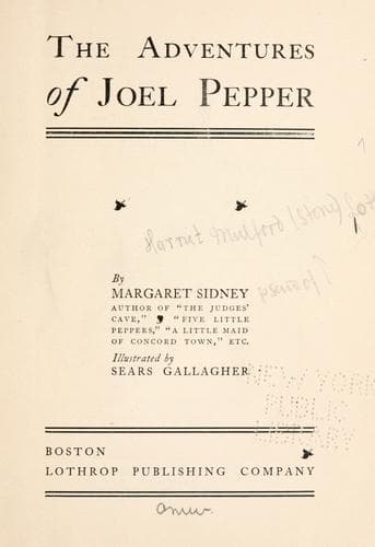 The Adventures of Joel Pepper