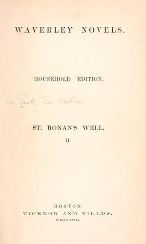 St. Ronan's Well