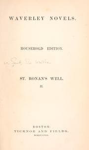 St. Ronan's Well