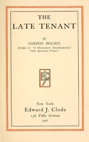 The Late Tenant