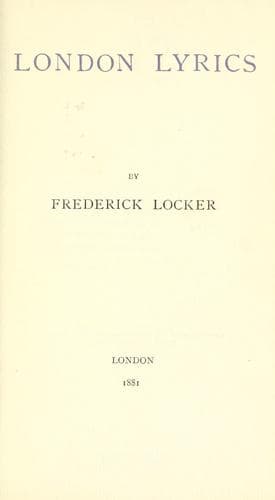 London Lyrics