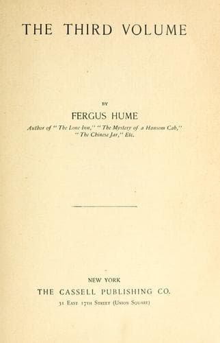 The Third Volume