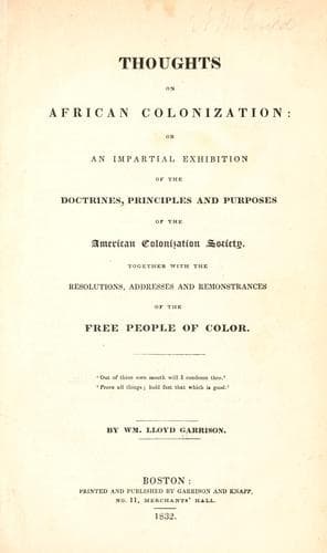 Thoughts on African Colonization