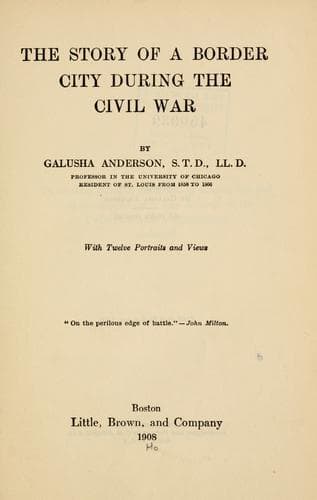 The story of a border city during the Civil War