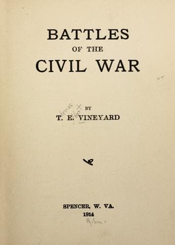 Battles of the Civil War