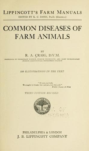 Common Diseases of Farm Animals