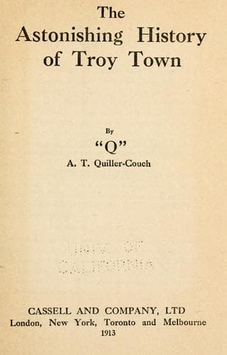 The Astonishing History of Troy Town