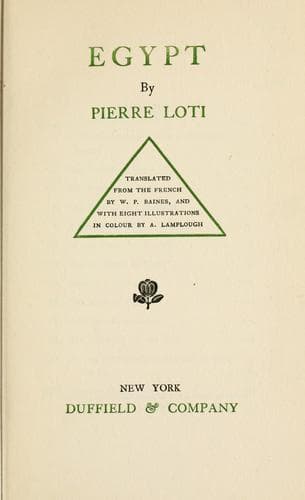 Egypt (La Mort de Philae)
