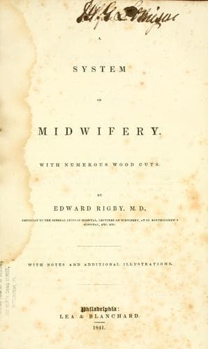 A System of Midwifery