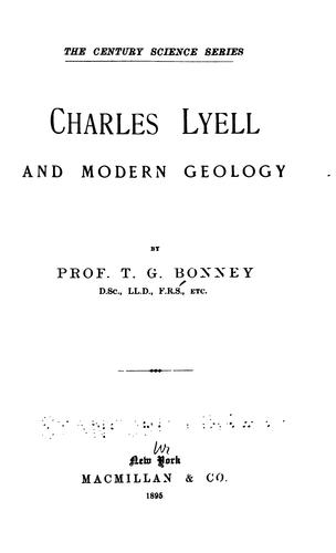 Charles Lyell and Modern Geology