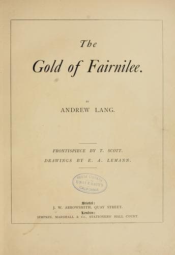 The Gold Of Fairnilee
