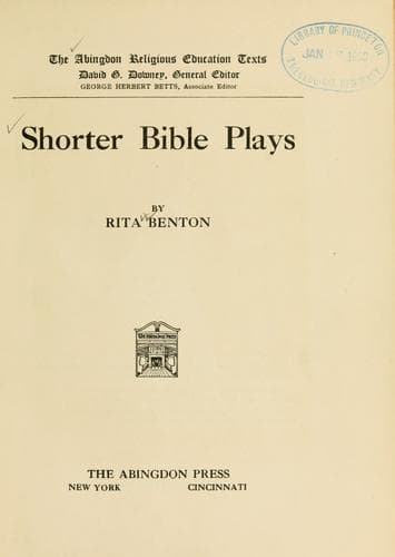 Shorter Bible Plays