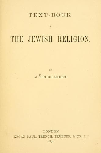 The Jewish religion