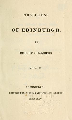 Traditions of Edinburgh