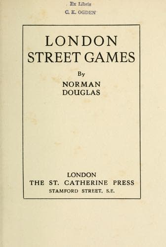 London street games