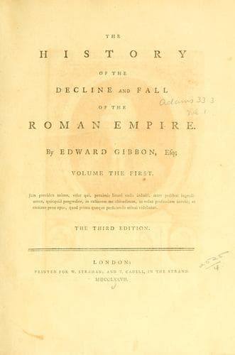 History of the Decline and Fall of the Roman Empire