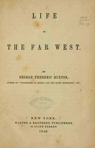 Life in the Far West