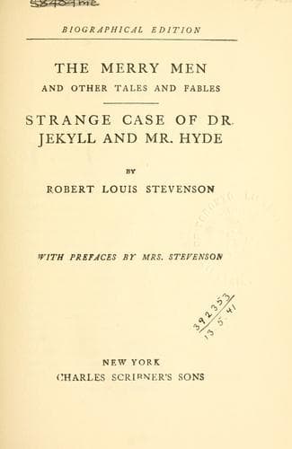 The Merry Men, and Other Tales and Fables