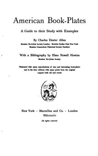 American Book-Plates: A Guide to Their Study with Examples